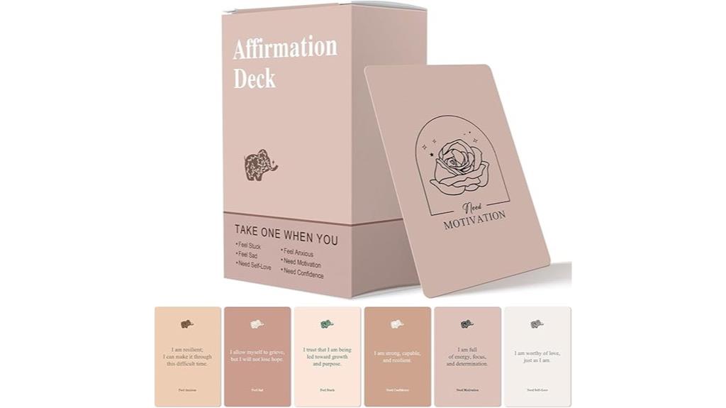 positive affirmation cards for women
