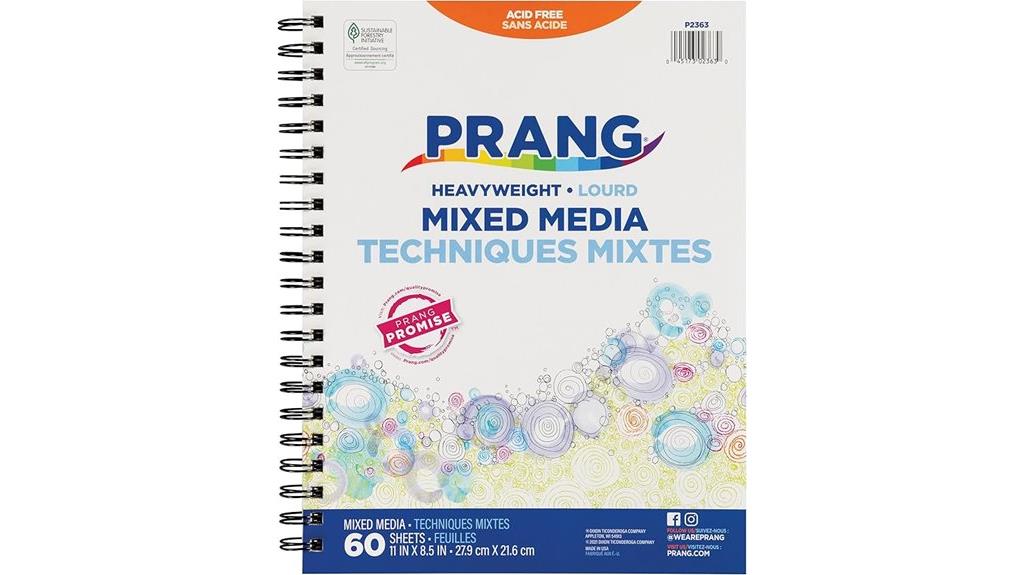 prang 8 5x11 journal