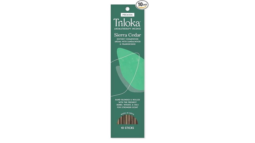 premium sierra cedar incense