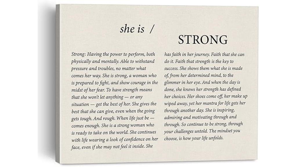 she is strong