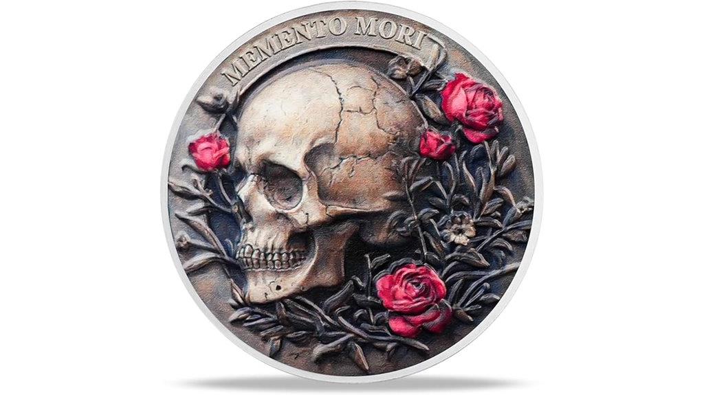skull challenge coin daily