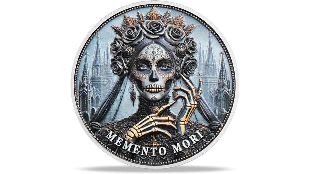 skull challenge coin reminder