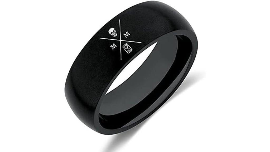 skull stainless steel ring