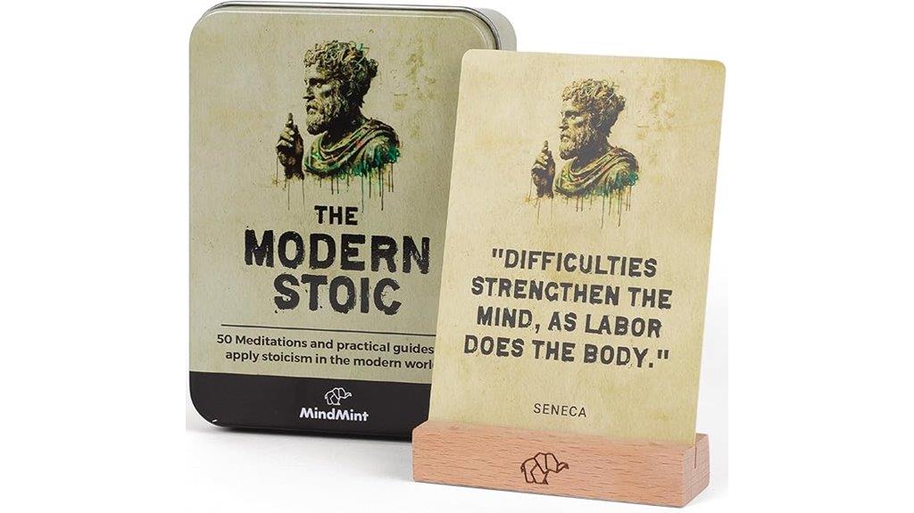 stoic affirmation cards set