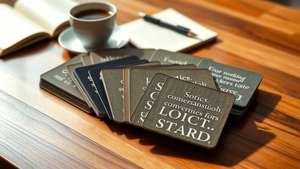 stoic conversation card sets