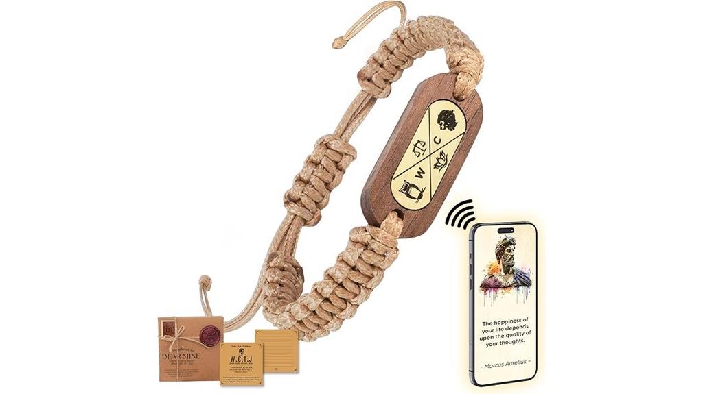 stoic memento mori bracelet