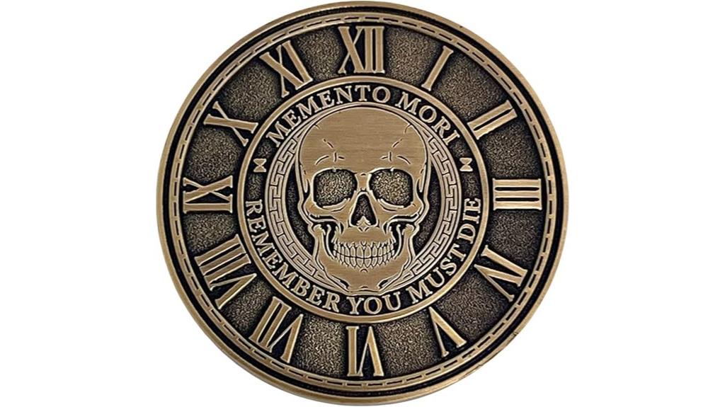 stoic memento mori coin