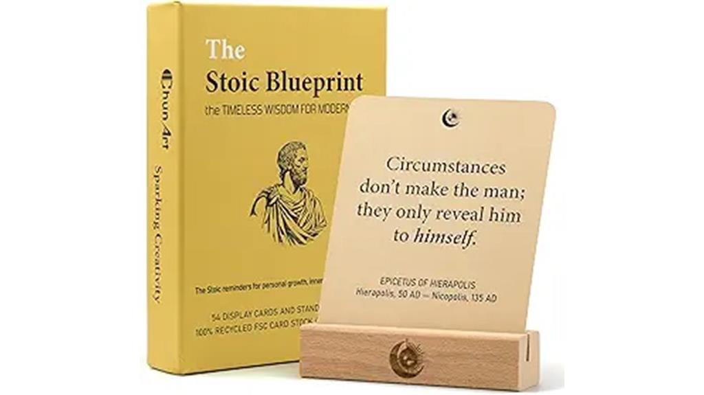 stoic motivation card deck