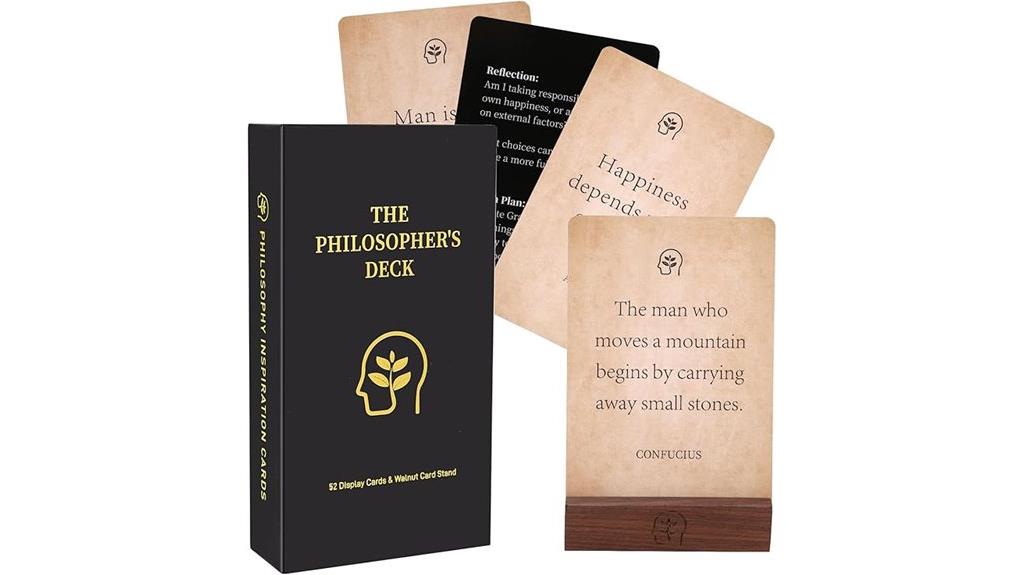 stoic quotes card deck