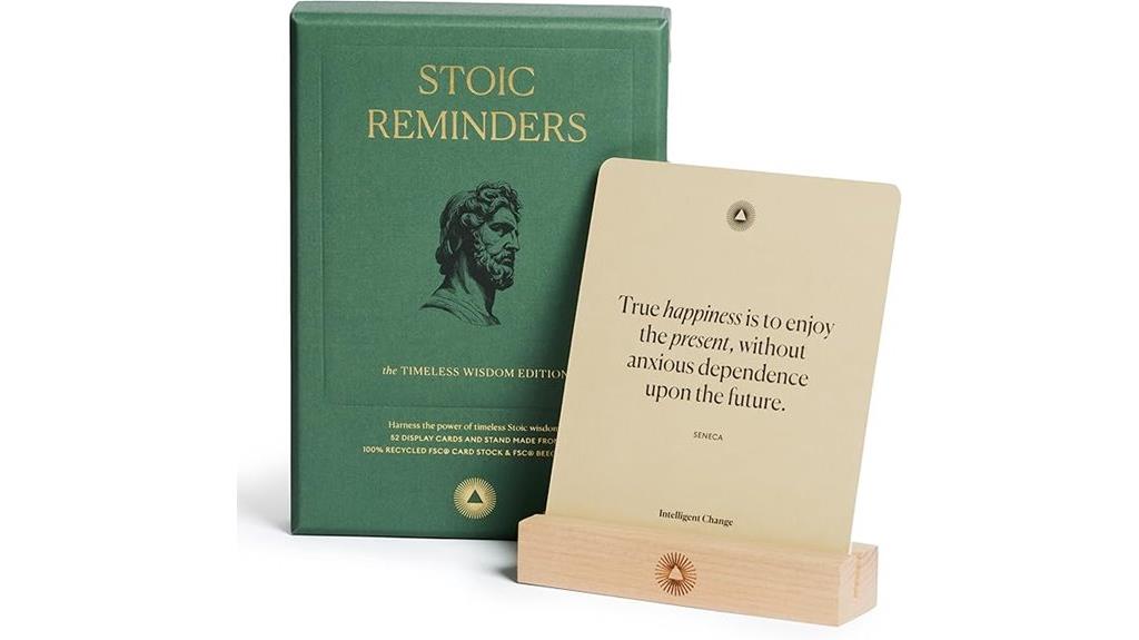 stoic reminder quote cards