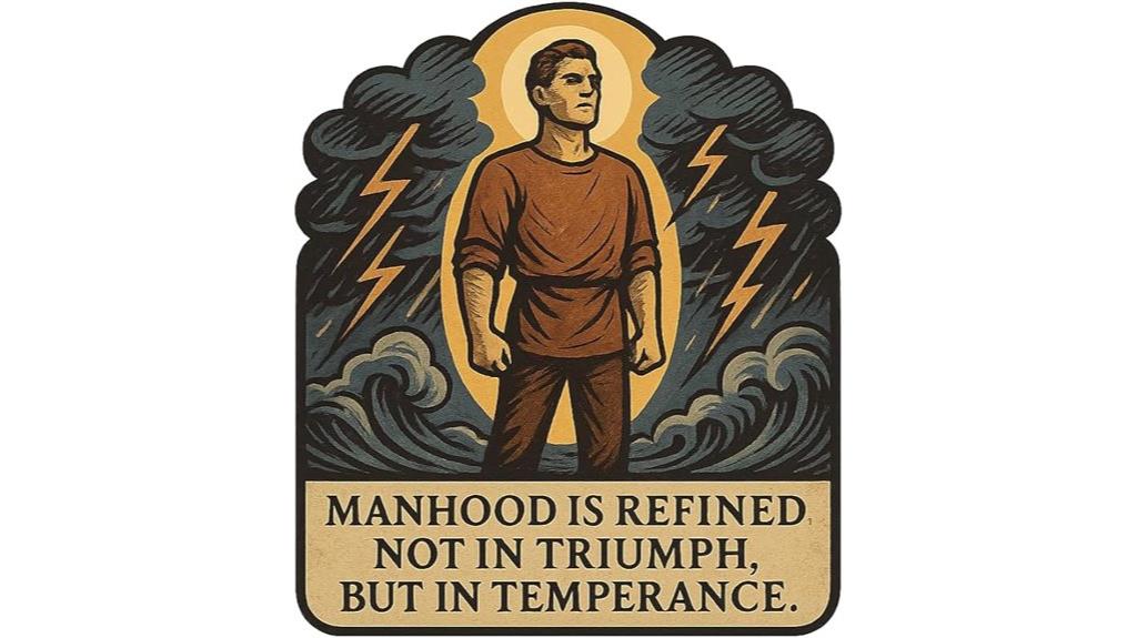 stoic storm virtue sticker