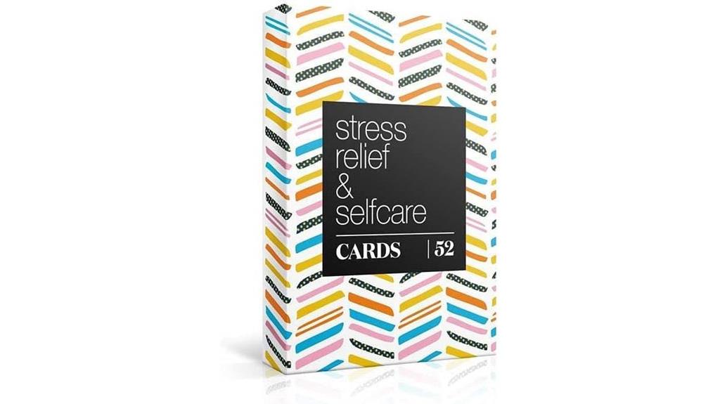 stress relief self care cards