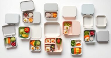 stylish functional bento boxes