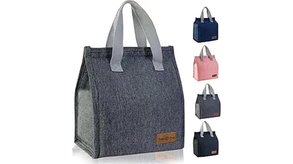 stylish insulated lunch bag