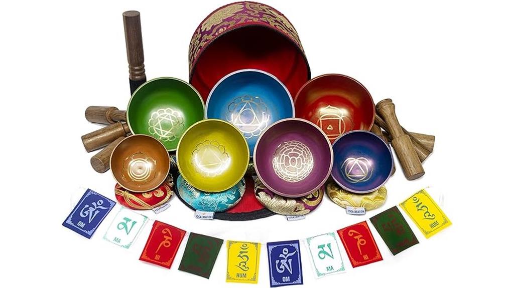 tibetan singing bowl set