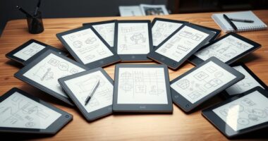 top e ink writing tablets