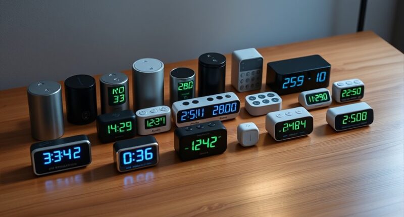 top focus timer selections
