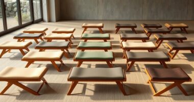 top foldable meditation benches