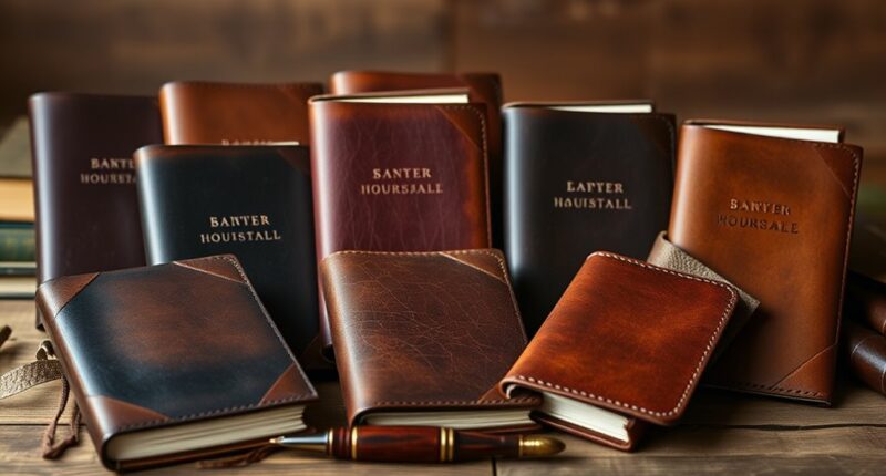 top leather journals for reflection