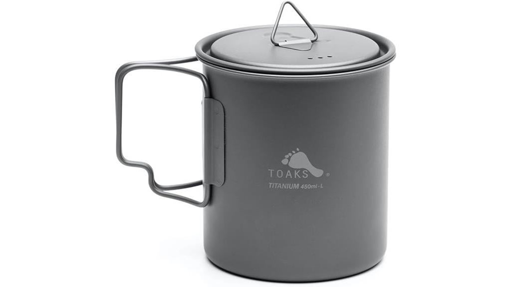 ultralight titanium camping cup