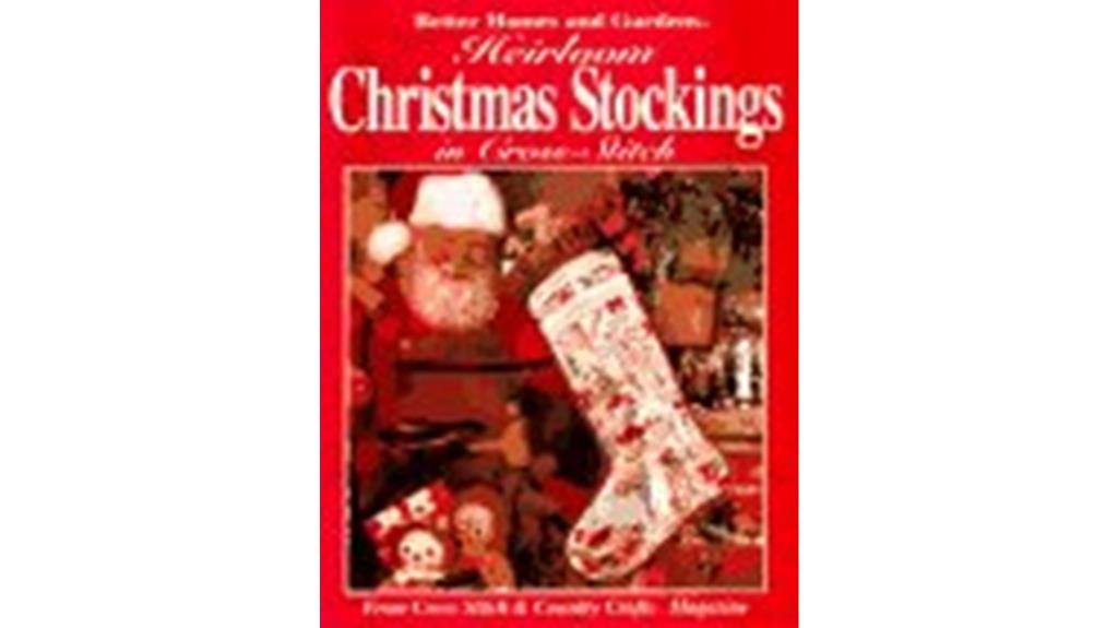 vintage cross stitch stockings