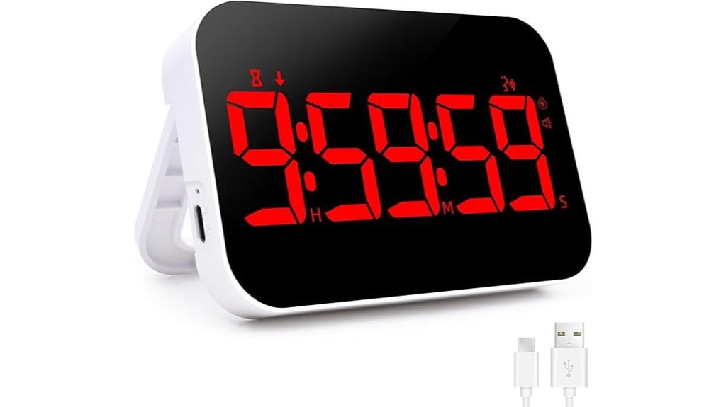 voice enabled digital timer