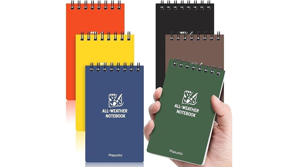 waterproof pocket notebook pack