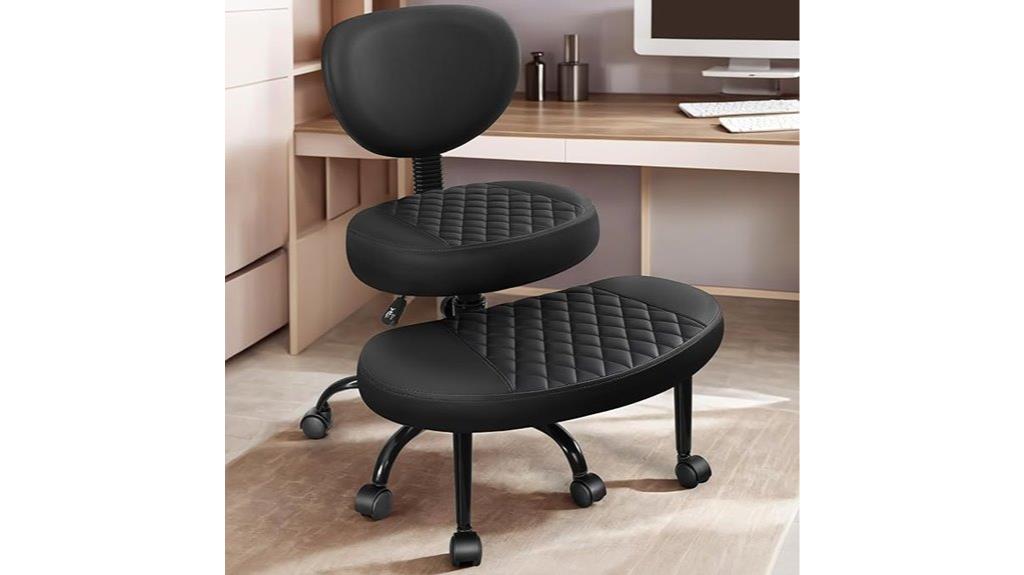 wheeled sitting meditation chair