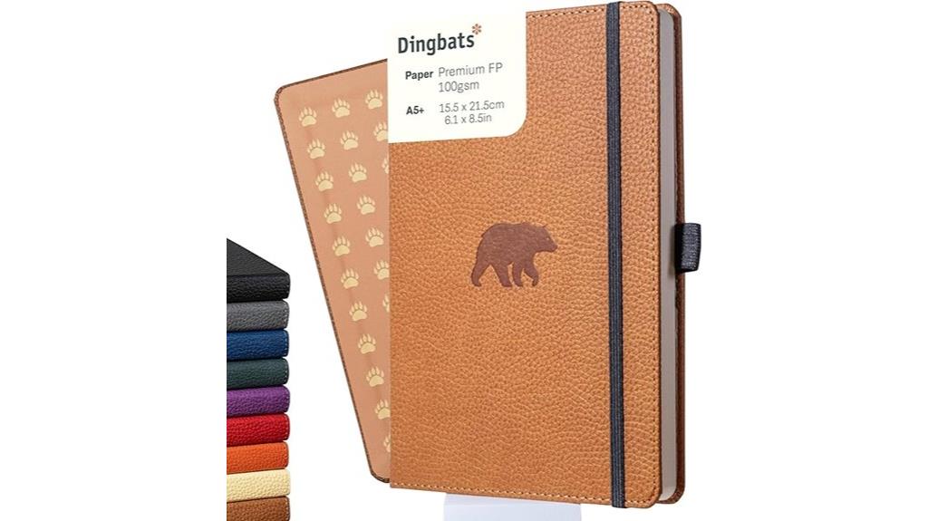 wildlife themed notebook journal