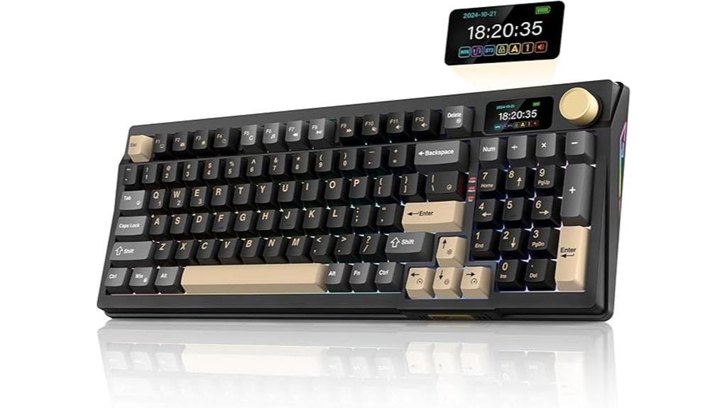 wireless rgb mechanical keyboard