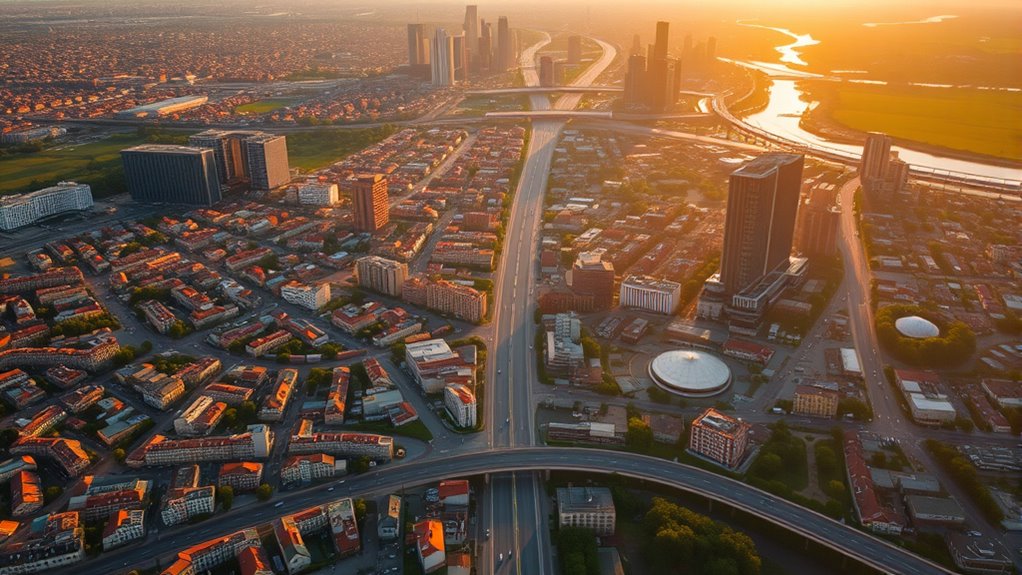 elevated views reveal interconnectedness