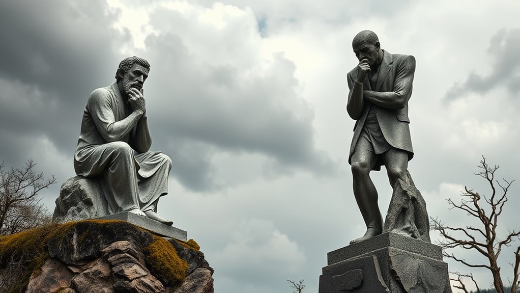 philosophical origins and differences