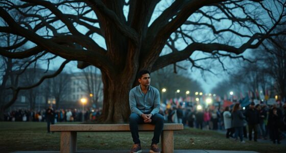 stay calm during politics