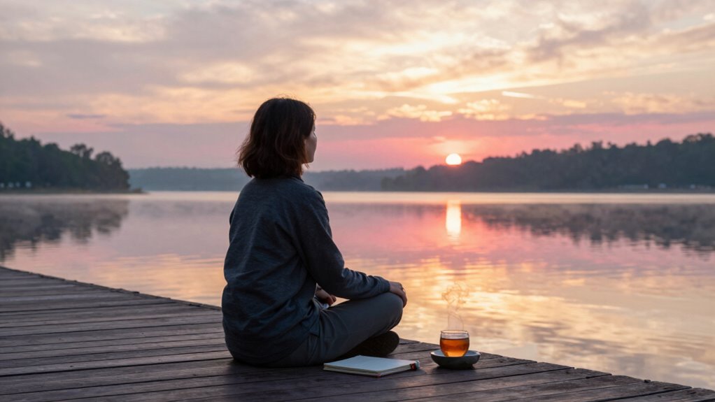 calm reflect reset recenter