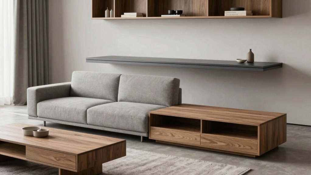clutter free furniture ideas