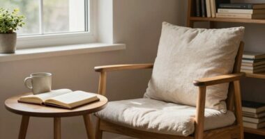 create a peaceful reading nook
