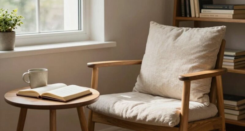 create a peaceful reading nook