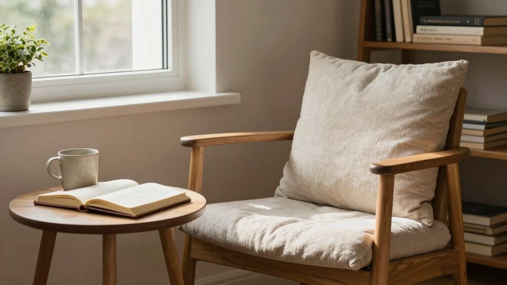 create a peaceful reading nook