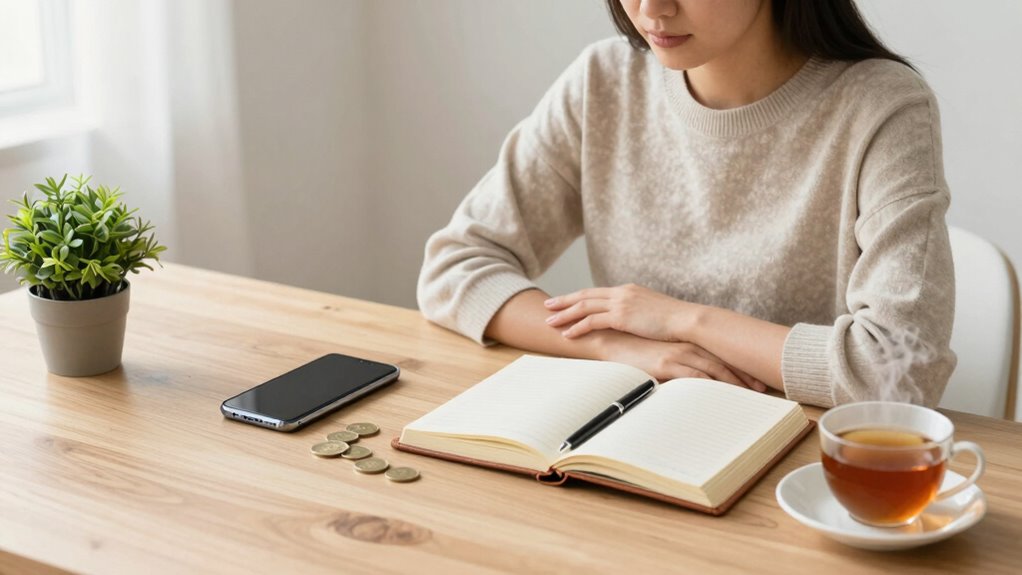 mindful reflection prevents impulsive spending