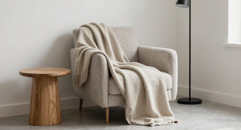 minimalist reading blanket choices