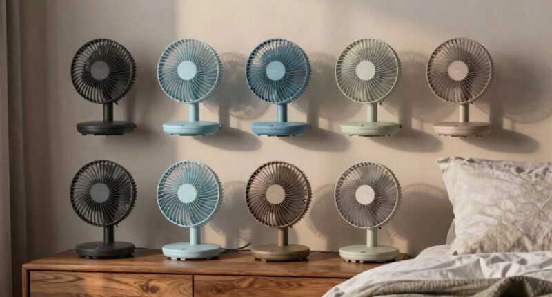 quiet fans for sleep