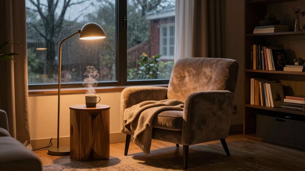 smart cozy home environment