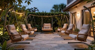 top adult patio swings