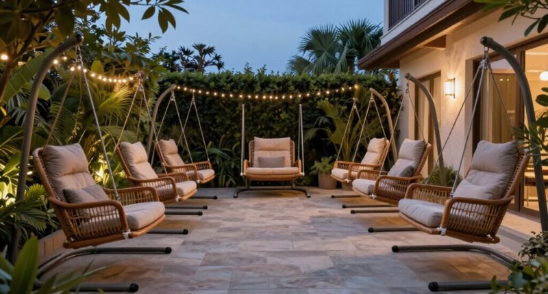top adult patio swings
