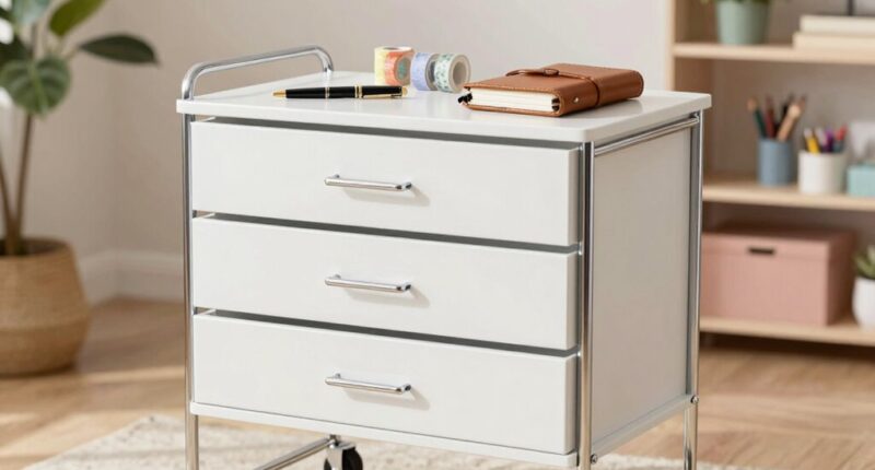 top rolling journal carts