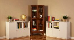 top storage cabinets for books