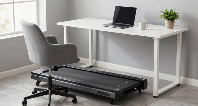 top under desk treadmills