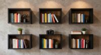 top wall mounted small libraries