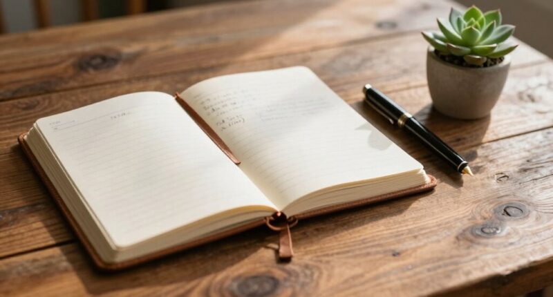 using journaling for clarity