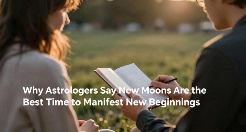Why Astrologers Say New Moons Are the Best Time to Manifest New Beginnings